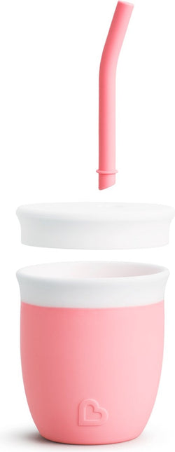 Munchkin Rietjesbeker Silicone Pink