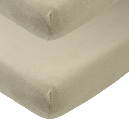 Meyco Hoeslaken Jersey 2St 60X120 Taupe