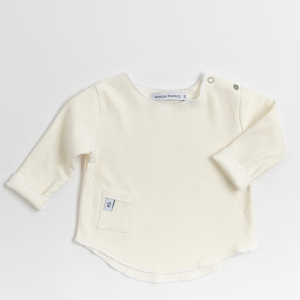 Bamboom Baby Shirt Lange Mouw Creme