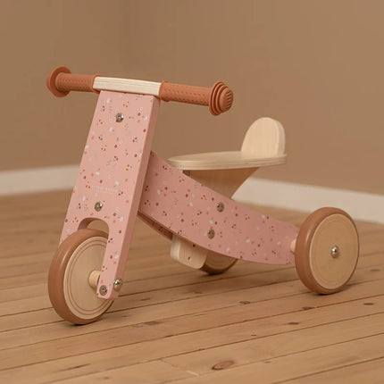 Little Dutch Loopfiets Driewieler Roze