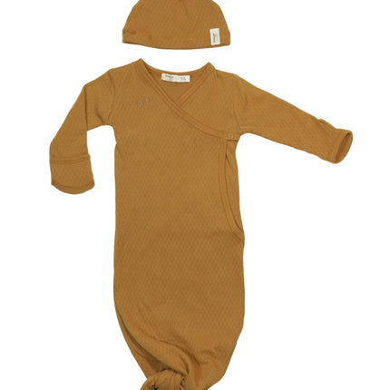 Snoozebaby Slaapzak Baby Cocon Incl Hat Toffee 60cm