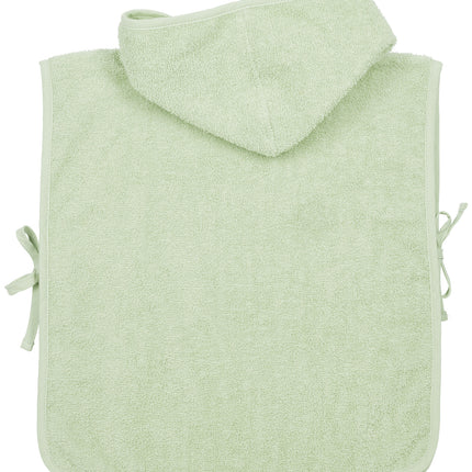 Meyco Badponcho 1-3 Jaar Basic Badstof Soft Green