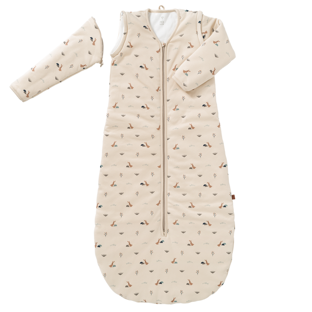 Fresk Sac de couchage pour bébé lapin avec housse détachable Sandshell 70cm