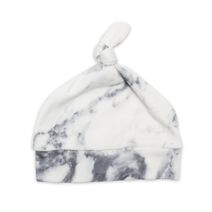 Lulujo Hydrofiele Doek Met Muts En Sticker Marble