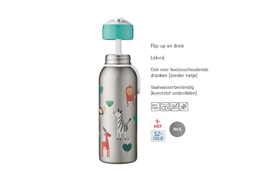 Mepal Thermosfles Flip-Up Campus 350ml Turquoise