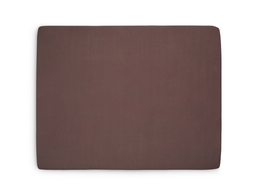 Jollein Hoeslaken Jersey Boxmatras Chestnut 75x95cm