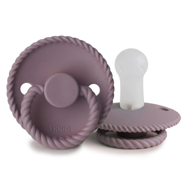 Frigg Speen Maat 2 Rope Twilight Mauve Silicone