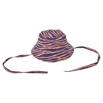 Swim Essentials Zonnehoedje Baby Zebrastrepen Blauw