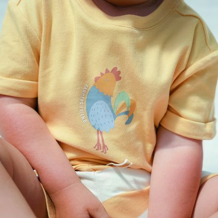 Little Dutch T-shirt korte mouw Sunny Yellow