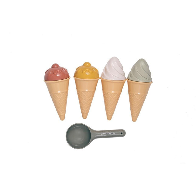 Little Dutch Zandbak Speelgoed Ice Cream 9St