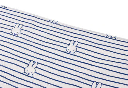 Jollein Hydrofiele Doek Miffy Stripe Navy 70cm 3St