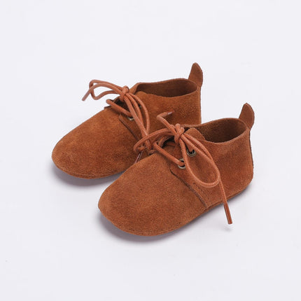 Baby Dutch Baby Schoentjes Nova Camel Suede