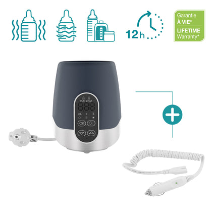 Babymoov Accessoire pour l'alimentation des biberons Nutr Smart Bottle Warmer Car/Home