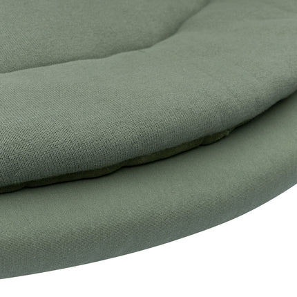 Meyco Hoeslaken Jersey Boxmatras Rond 90/95cm Forest Green