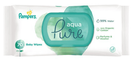 Pampers Lingettes pour bébés Aqua Pure