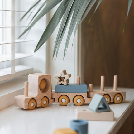 Baby's Only Houten Speelgoed Trein Swirl