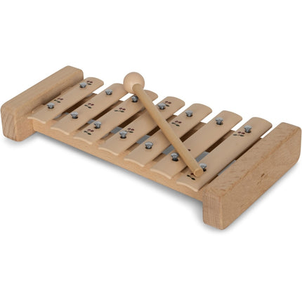 Konges Slojd Houten Speelgoed Music Xylophone Lemon And Cherry Fsc Cherry