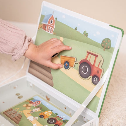 Little Dutch Spelletje Magnetisch Speelbord Little Farm