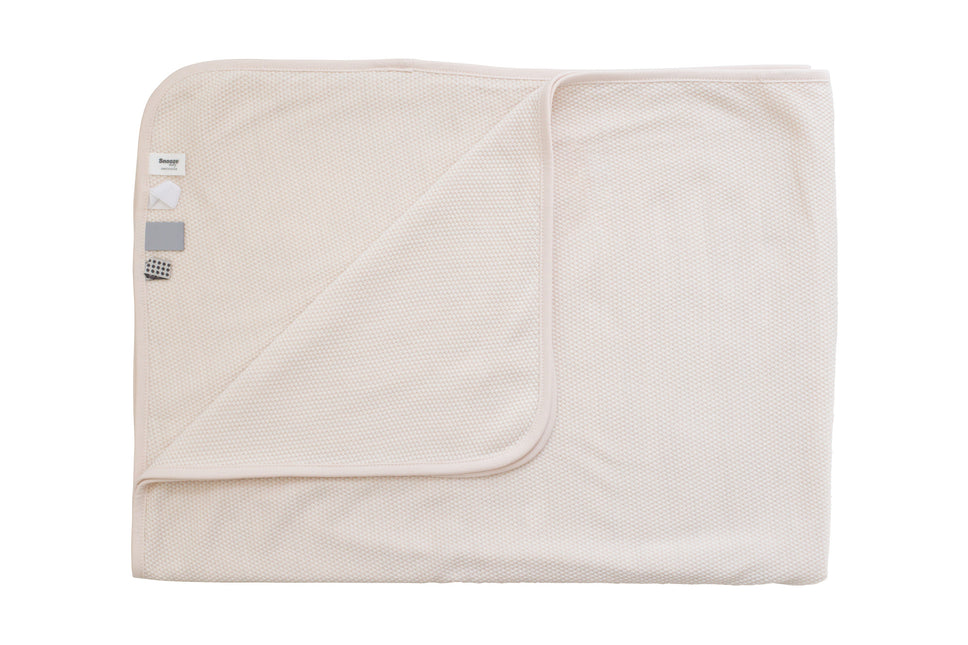 Snoozebaby Wiegdeken T.O.G 1.0 Peach Blush 100x75cm