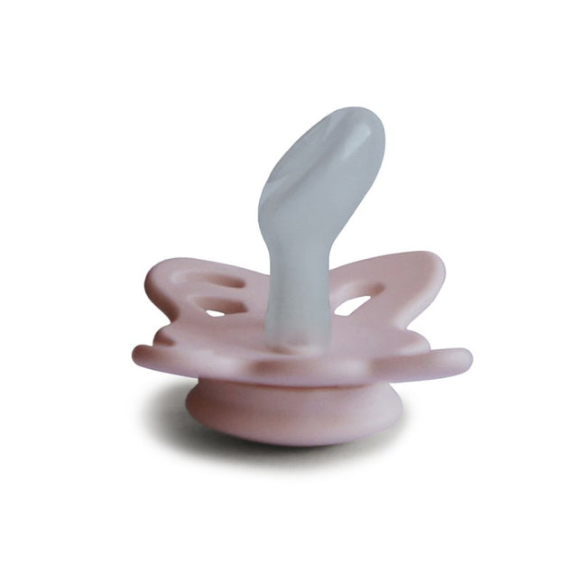 Frigg Speen Maat 1 Butterfly Anatomical Blush Silicone