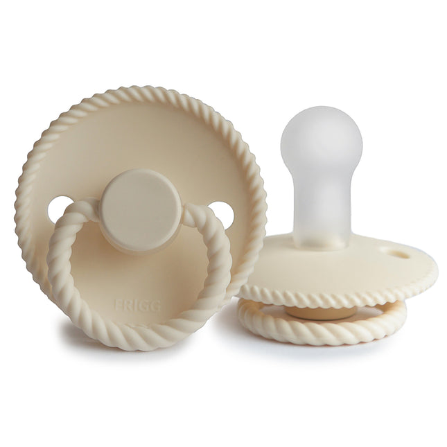 Frigg Speen Maat 1 Rope Cream Silicone