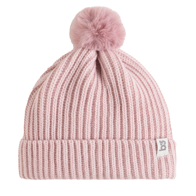 Baby's Only Babymutsje met Pompon Cool Oud Roze 3-36Mnd