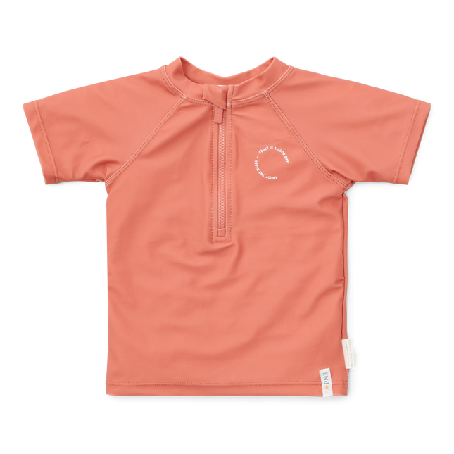 Little Dutch Zwem T-shirt korte mouw Coral