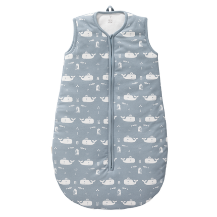 Fresk Slaapzak Baby Slaapzak Met Lichte Voering Whale Blue Fog