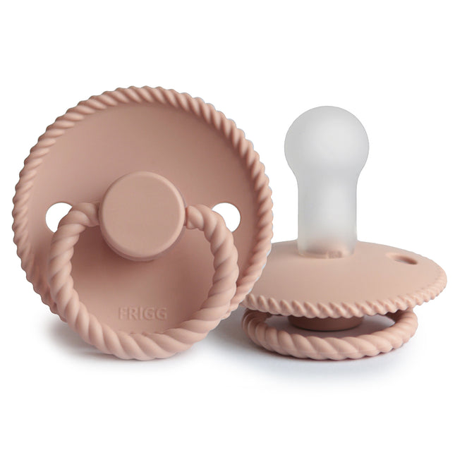 Frigg Speen Maat 1 Rope Blush Silicone