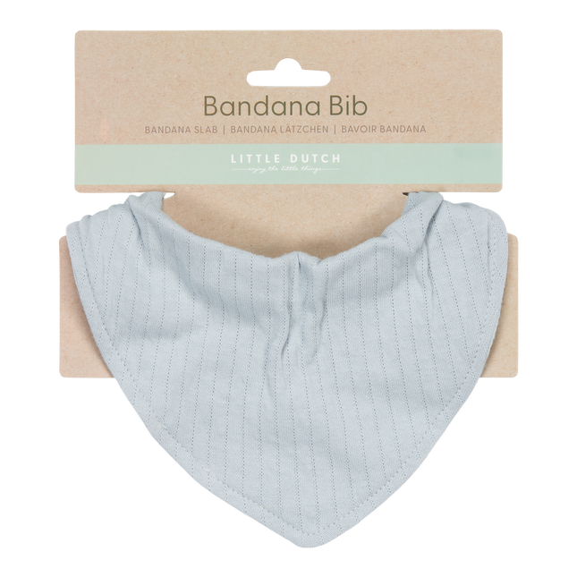 Little Dutch Slabbetje Bandana Pure Soft Blue