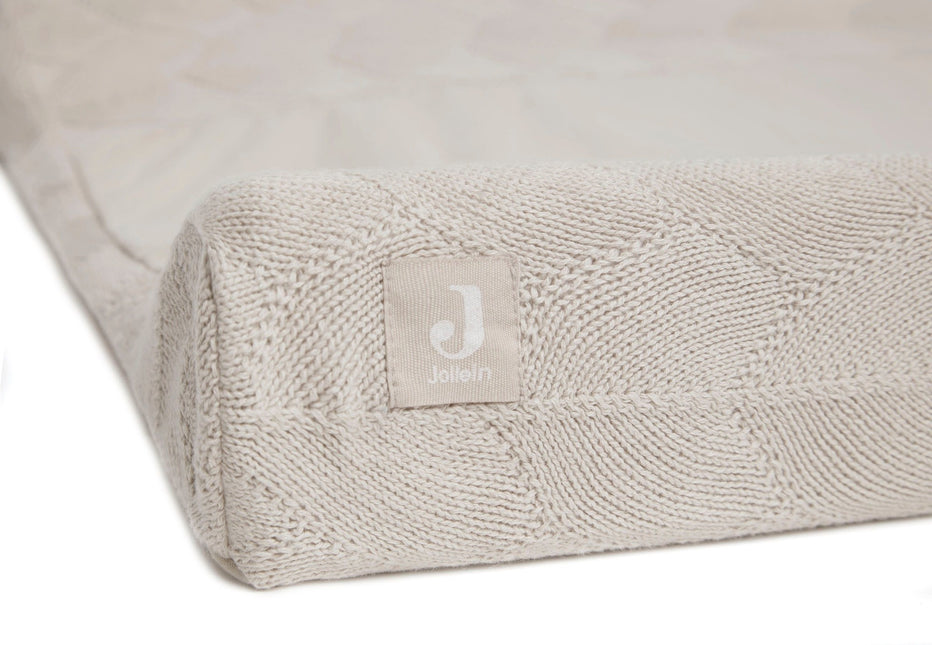 Jollein Aankleedkussenhoes Shell Knit Nougat