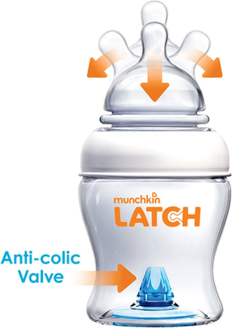 Munchkin Babyfles 3 Delig Latch Zuigfles 120ml