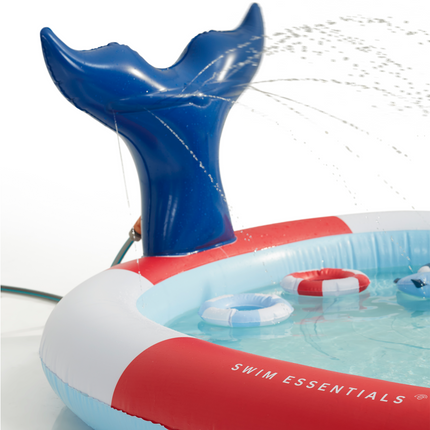 Swim Essentials Zwembad Kind Glijbaan Walvis 2,10M