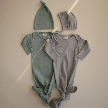 Mushie Babymutsje Roman Green