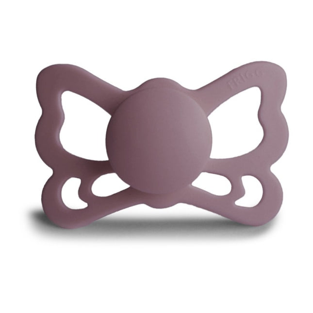 Frigg Speen Maat 2 Butterfly Anatomical Twilight Mauve Silicone