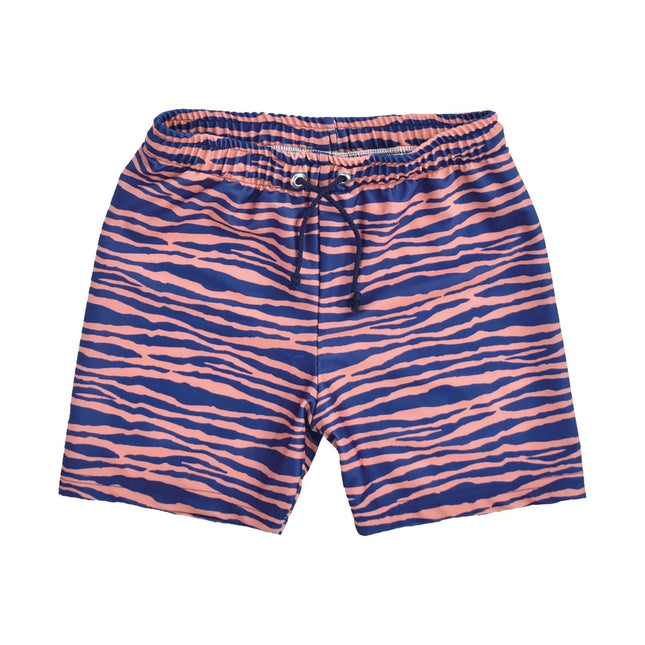 Swim Essentials Zwembroek Kind Zebra Blauw/Oranje