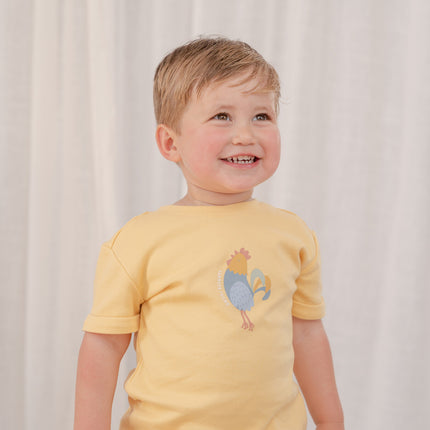 Little Dutch T-shirt korte mouw Sunny Yellow