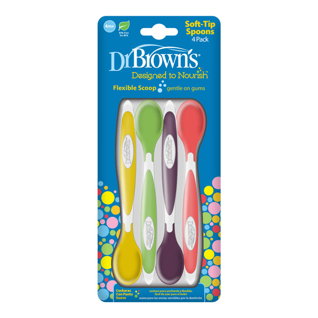 Dr. Brown's Soft -tip lepeltjes 4-pack