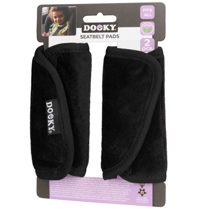 Dooky Gordelbeschermer Black 2St