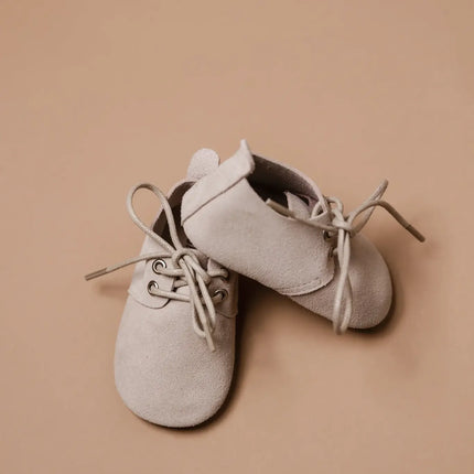 Baby Dutch Baby Schoentjes Nova Ecru Suede