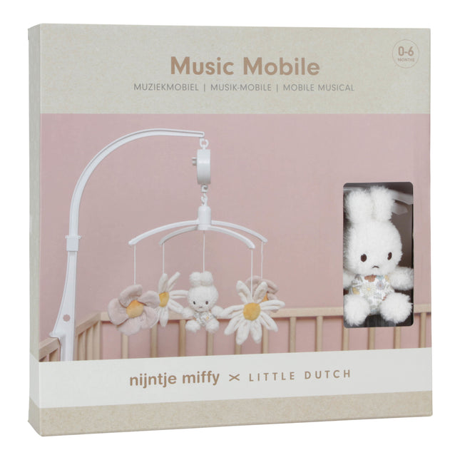 Nijntje Little Dutch Vintage Little Flowers muziekmobiel