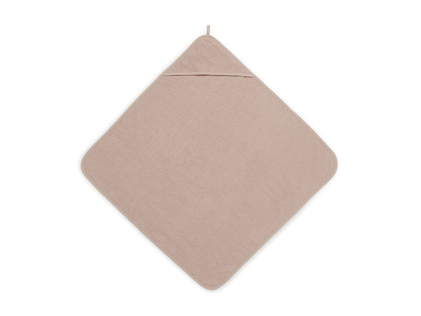 Jollein Badcape Baby Badstof Pale Pink 75x75cm