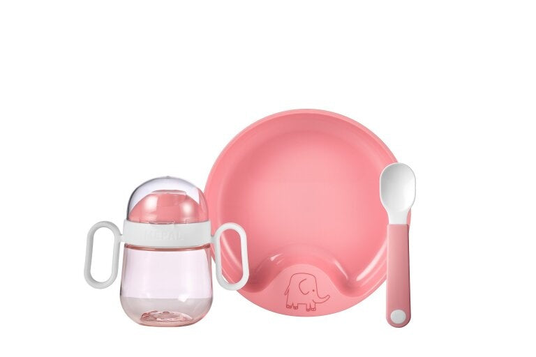 Mepal Kinderservies Set Mio 3 delig Deep Pink