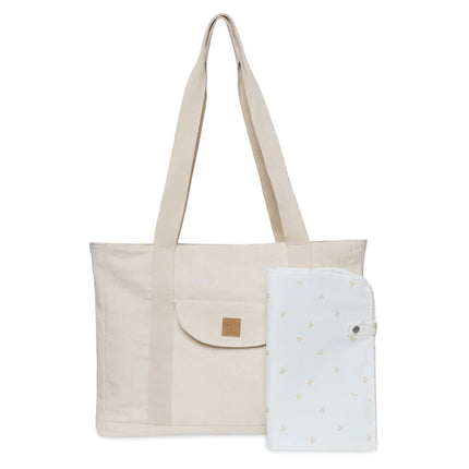 Jollein Luiertas Shopper Twill Natural