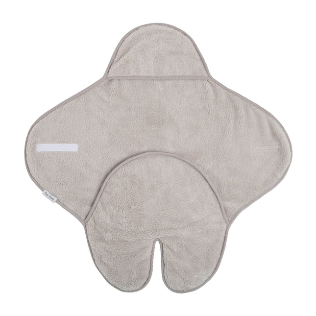 Baby's Only Wikkeldeken Baby Cozy Urban Taupe met Voetjes