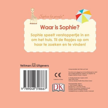 Sophie de Giraf Baby Boekje Boekje: Waar Is Sophie?