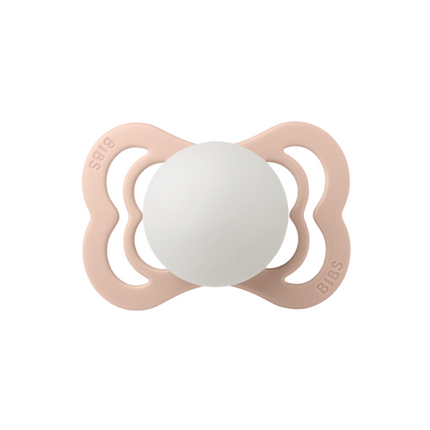 BIBS Speen Maat 1 Blush Night Supreme Silicone