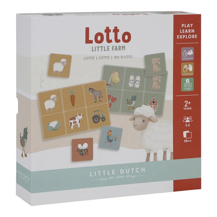 Little Dutch Spelletje Lotto Little Farm