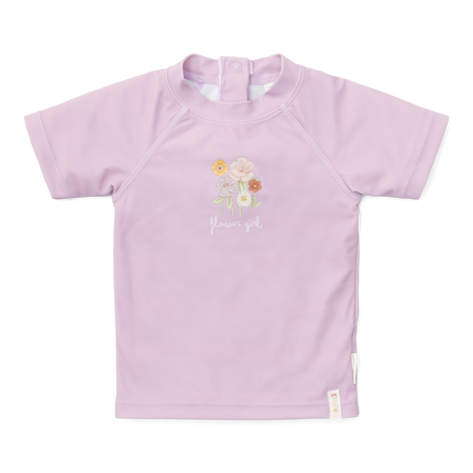 Little Dutch Zwemshirt Kind Korte Mouwen Mauve