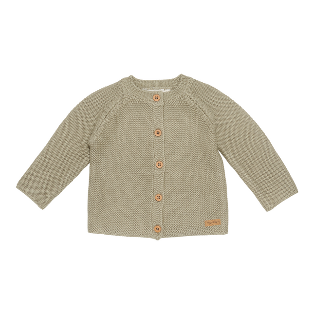 Little Dutch Baby Vestje Gebreid Olive